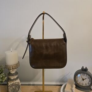 Madewell The Sculpted Metal Wristlet